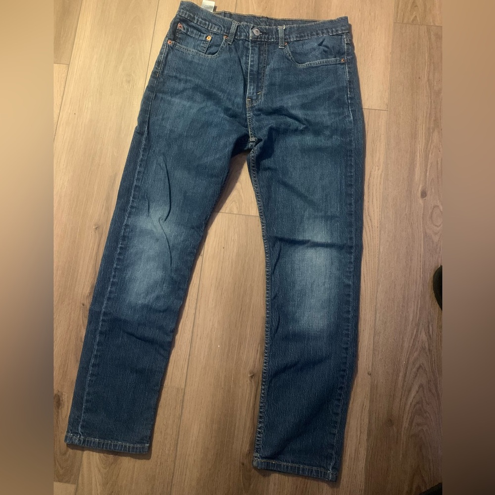 Levi's 502 Men's Dark Wash Taper Jeans